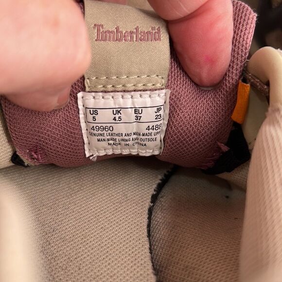 Timberland Suede brown and tan Hiking shoes - Picture 8 of 11